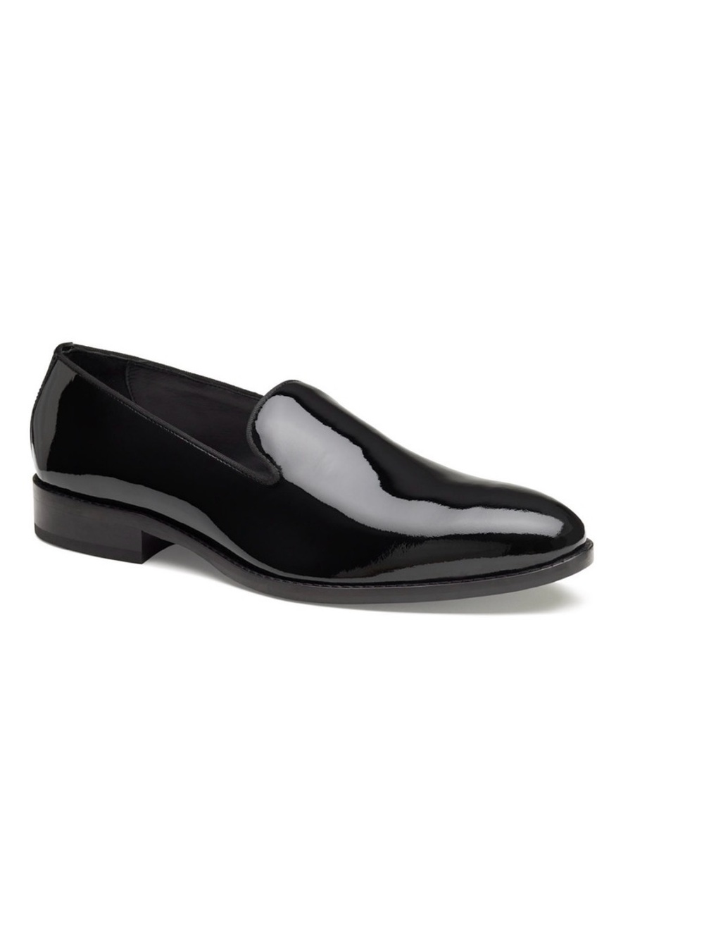 Johnston & Murphy Gavney Black Patent Leather Slip-On Loafers Men's Size 8M - Picture 3 of 10